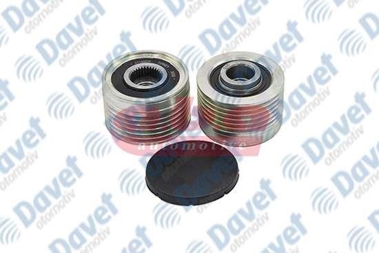 ABA 25100039 Alternator Kasnagi [Rulmanli] P806 P807 Expert Evasion C8 Jumpy Suziki:Vitara Dw10ated4 [2.0hdi 16v] P206 P307 P406 Partner Ii Scudo Ii Expert Ii Jumpy Ii Berlingo Ii C5 2.0hdi Jeep Cherokee 2.5 2.8 Crd 4wd Dodge Caravan 3.8 3.3 Turbo Awd [Ina Tip] [54.6*  ####